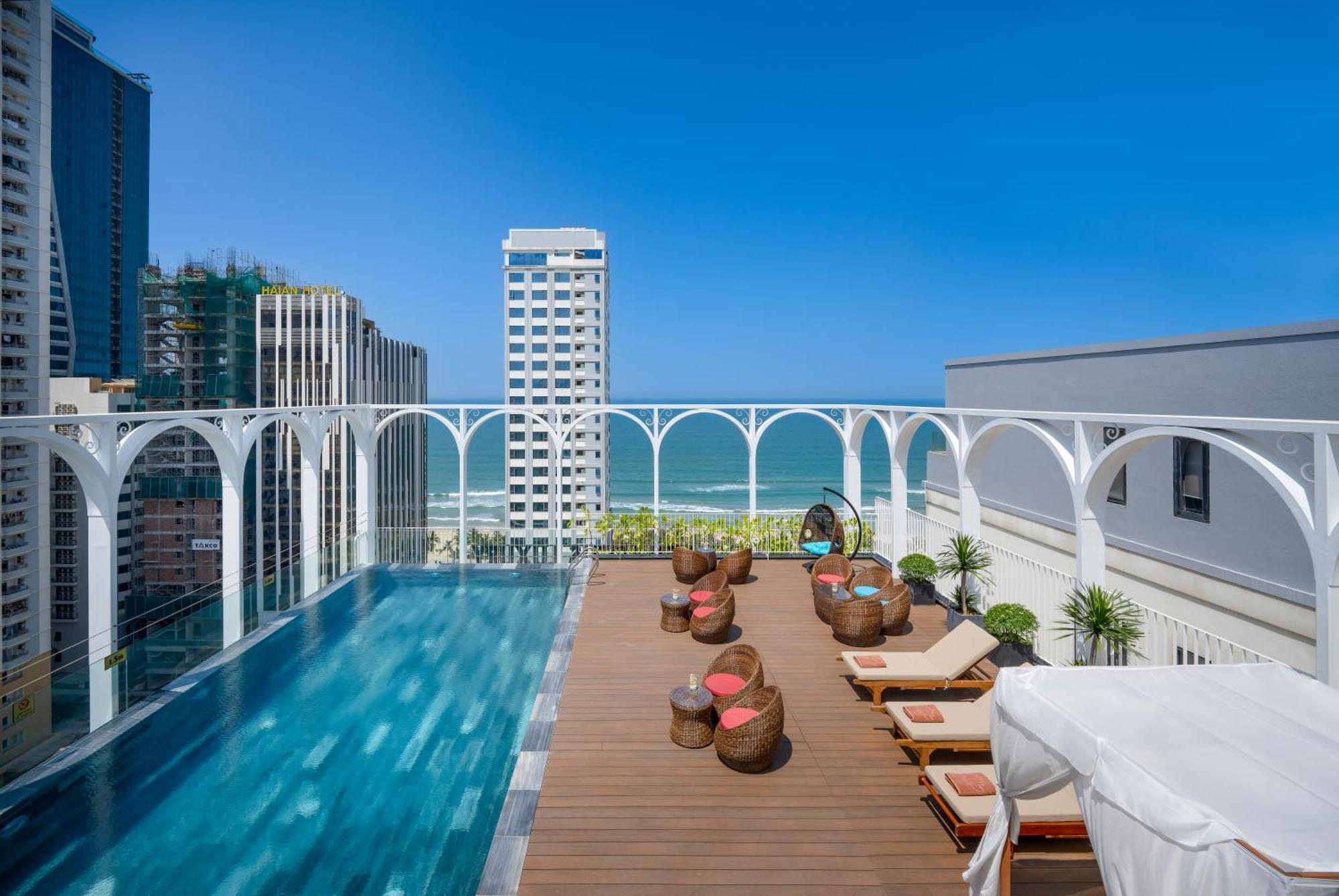 Golden Lotus Luxury Hotel Danang - Complimentary Daily Afternoon Tea Екстер'єр фото