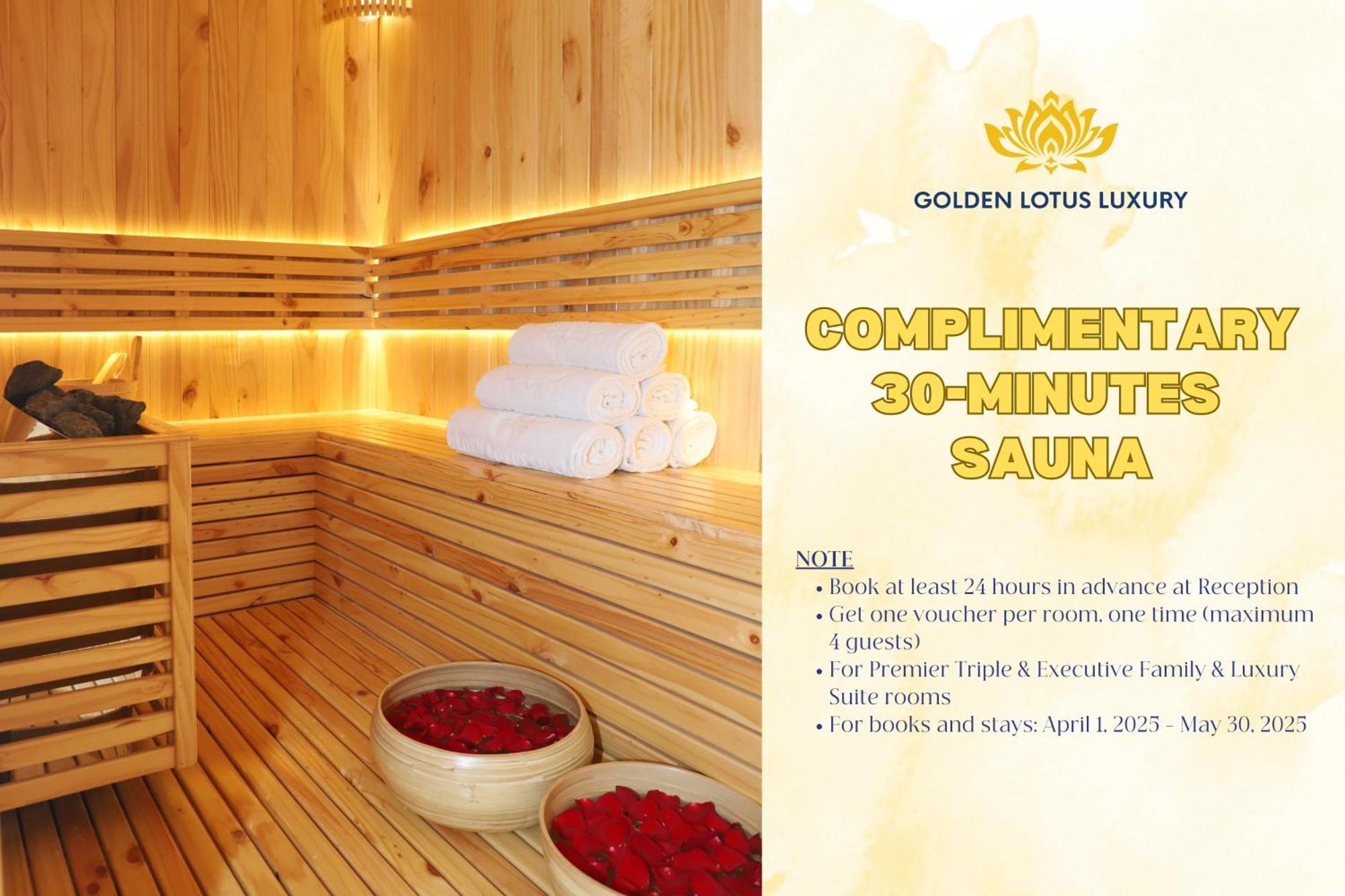 Golden Lotus Luxury Hotel Danang - Complimentary Daily Afternoon Tea Екстер'єр фото